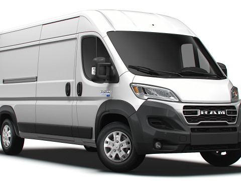 Ram ProMaster EV Cargo Van L3H2 2024 3D-Modell