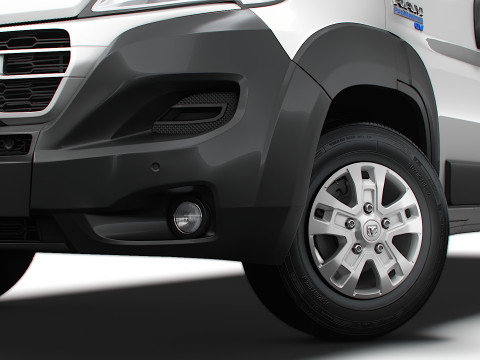 Ram ProMaster EV Cargo Van L3H2 2024 Model 3D
