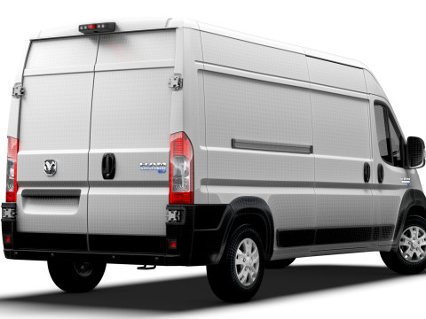 Ram ProMaster EV Cargo Van L3H2 2024 Model 3D