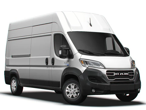 Ram ProMaster EV Kargo Van L3H3 2024 Model 3D