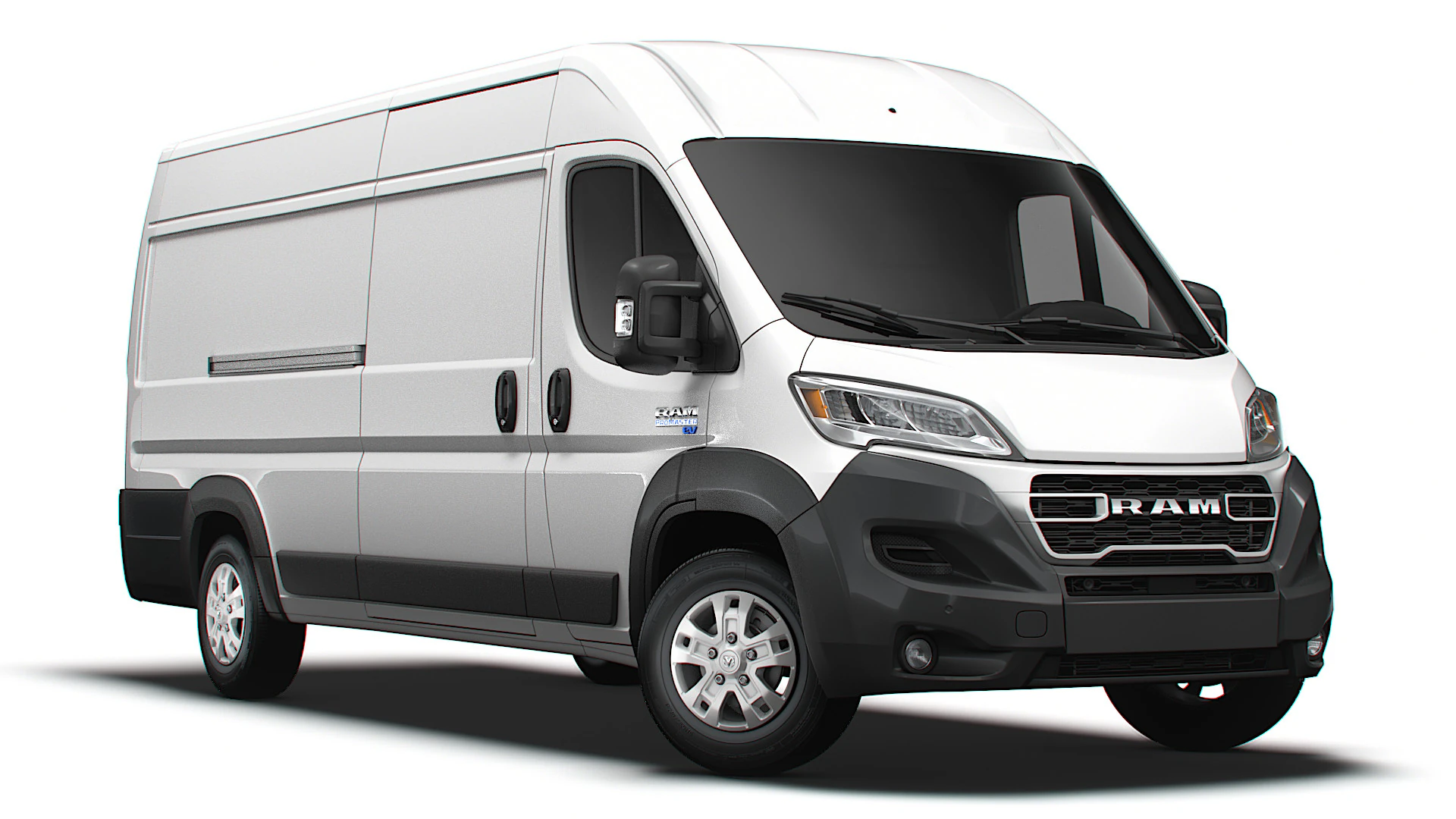 Ram ProMaster EV Cargo Van L4H2 2024 3D Model .c4d .max .obj .3ds .fbx .stl .blend 