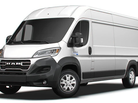 Ram ProMaster EV Cargo Van L4H2 2024 3D Model