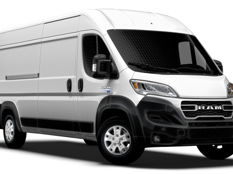 Ram ProMaster EV Cargo Van L4H2 2024 3D 모델