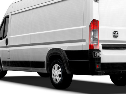 Ram ProMaster EV Cargo Van L4H2 2024 3D 모델
