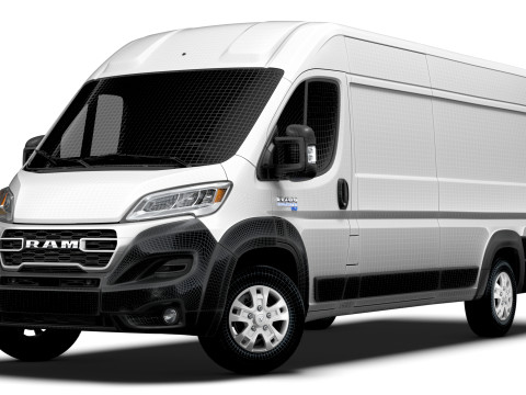 Ram ProMaster EV Cargo Van L4H2 2024 3D 모델