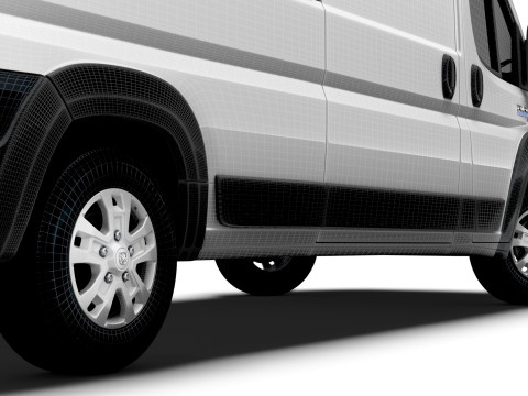 Ram ProMaster EV Cargo Van L4H2 2024 3D 모델