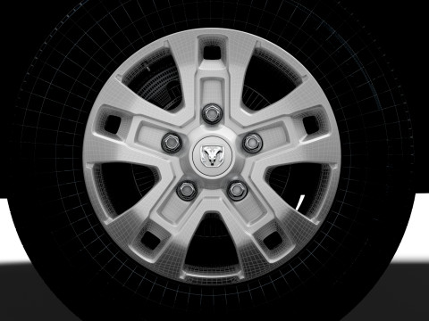 Ram ProMaster EV Cargo Van L4H2 2024 3D 모델