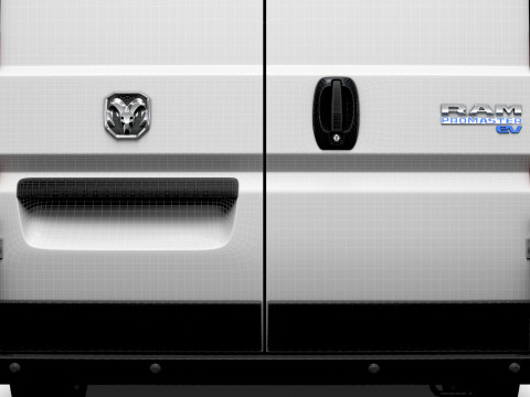 Ram ProMaster EV Cargo Van L4H2 2024 3D 모델