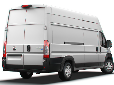 Ram ProMaster EV Cargo Van L4H3 2024 3D Model