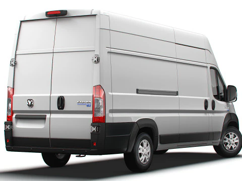 Ram ProMaster EV Cargo Van L4H3 2024 3D Model