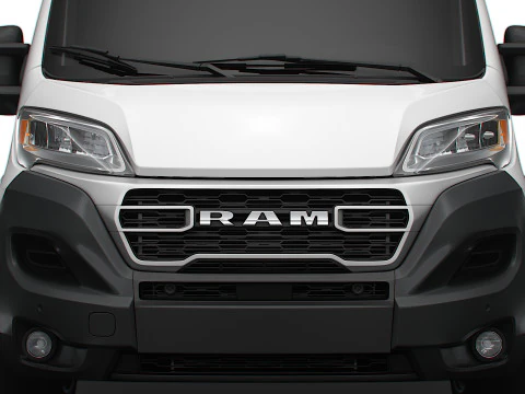 Ram ProMaster EV Cargo Van L4H3 2024 3D Model