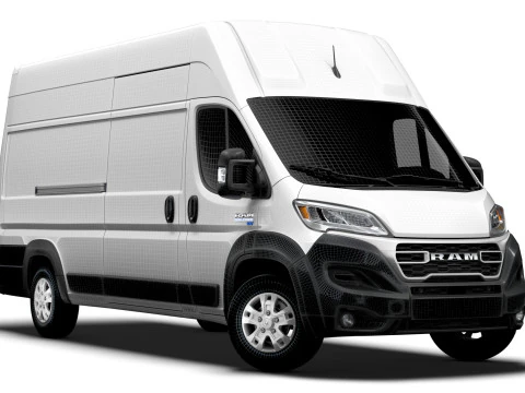 Ram ProMaster EV Cargo Van L4H3 2024 3D Model