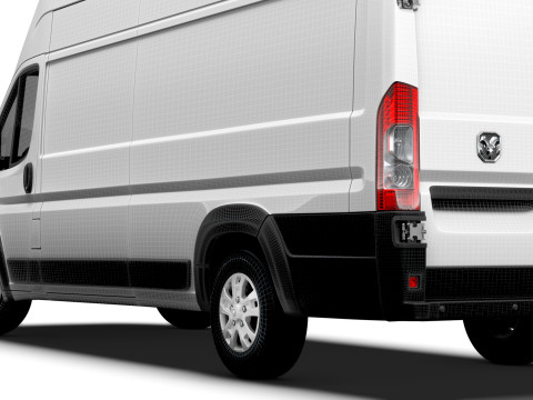Ram ProMaster EV Cargo Van L4H3 2024 3D Model
