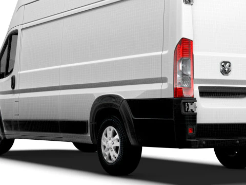 Ram ProMaster EV Cargo Van L4H3 2024 3D Model
