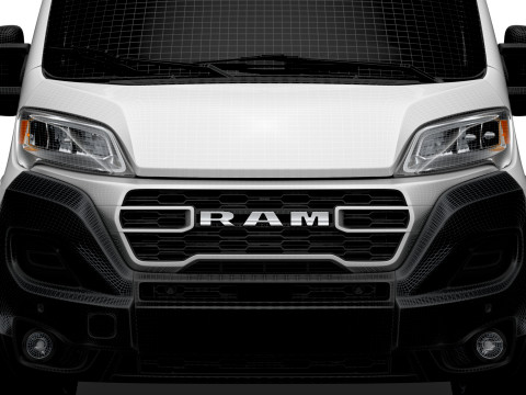 Ram ProMaster EV Cargo Van L4H3 2024 3D Model