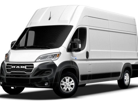 Ram ProMaster EV Cargo Van L4H3 2024 3D Model
