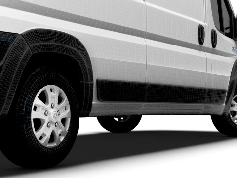 Ram ProMaster EV Cargo Van L4H3 2024 3D Model