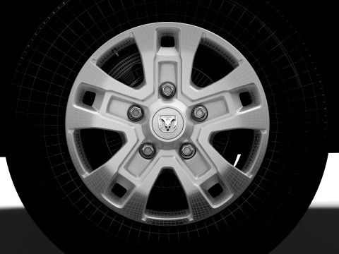 Ram ProMaster EV Cargo Van L4H3 2024 3D Model
