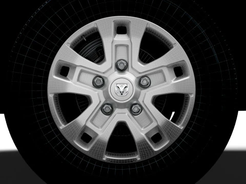 Ram ProMaster EV Cargo Van L4H3 2024 3D Model