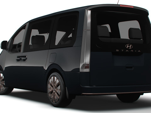 Hyundai Staria Premium 2023 3D Model