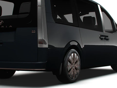 Hyundai Staria Premium 2023 3D Model