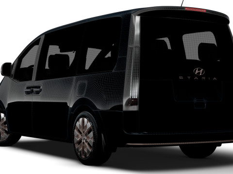 Hyundai Staria Premium 2023 3D Model