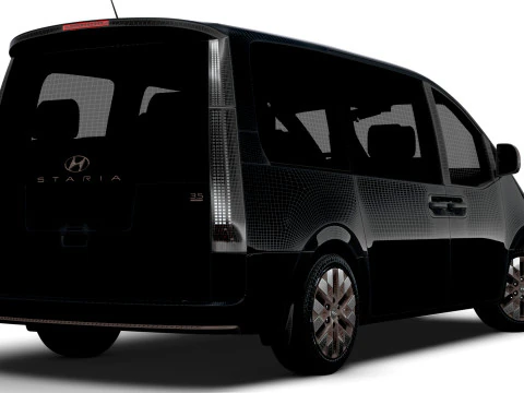Hyundai Staria Premium 2023 3D Model