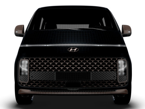 Hyundai Staria Premium 2023 3D Model