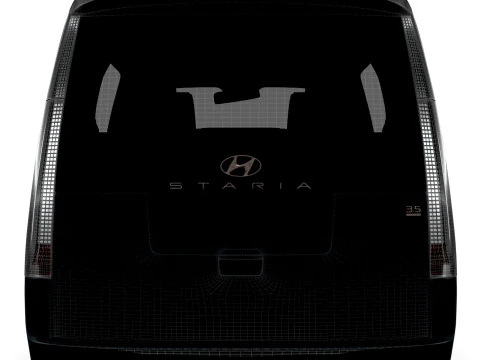 Hyundai Staria Premium 2023 3D Model