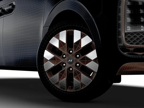 Hyundai Staria Premium 2023 3D Model