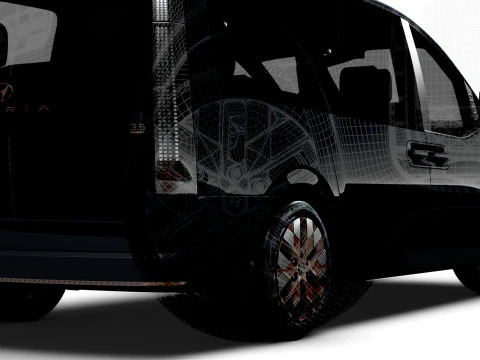 Hyundai Staria Premium 2023 3D Model