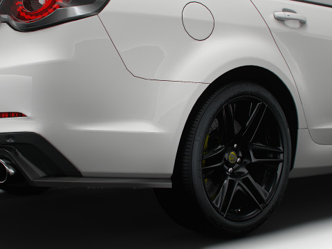 HSV GTS GEN F2 2015 3D Model