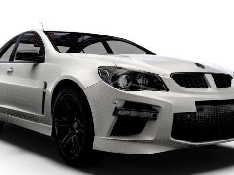 HSV GTS GEN F2 2015 3D Model