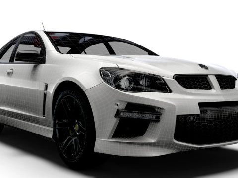 HSV GTS GEN F2 2015 3D Model