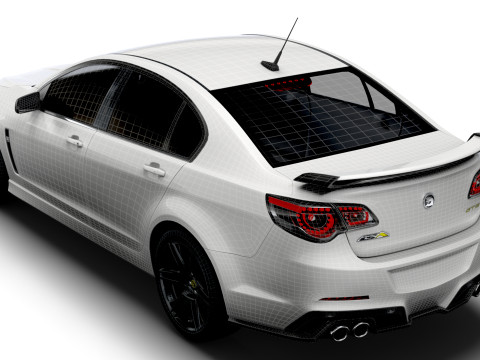 HSV GTS GEN F2 2015 3D Model