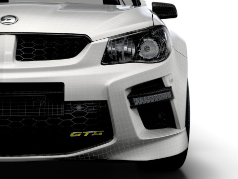 HSV GTS GEN F2 2015 3D Model