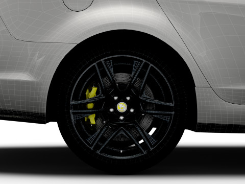 HSV GTS GEN F2 2015 3D Model