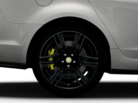 HSV GTS GEN F2 2015 3D Model