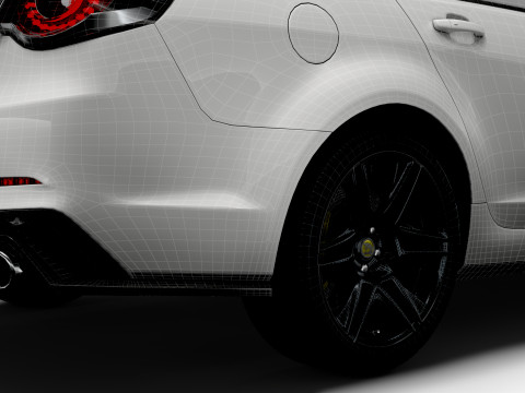 HSV GTS GEN F2 2015 3D Model