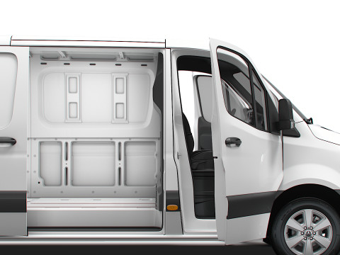 Mercedes Benz eSprinter L2H1 FWD HQ Interior 2024 3Dモデル