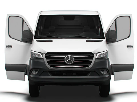 Mercedes Benz eSprinter L2H1 RWD HQ Interior 2024 3D Model
