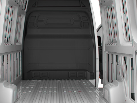 Mercedes Benz eSprinter L3H2 RWD HQ Interior 2024 3D Model
