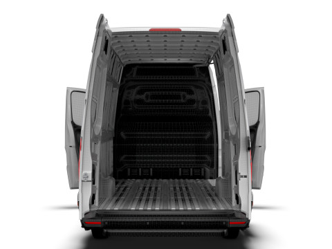 Mercedes Benz eSprinter L4H2 RWD HQ Interior 2024 3D Model