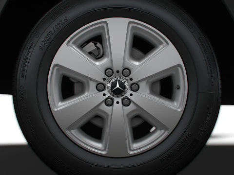 Mercedes Benz eSprinter L4H3 RWD HQ Interior 2024 3D Model