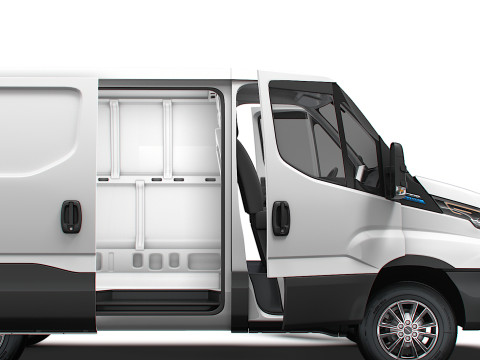Iveco eDaily Van L1H1 HQ Interior 2024 3D मॉडल