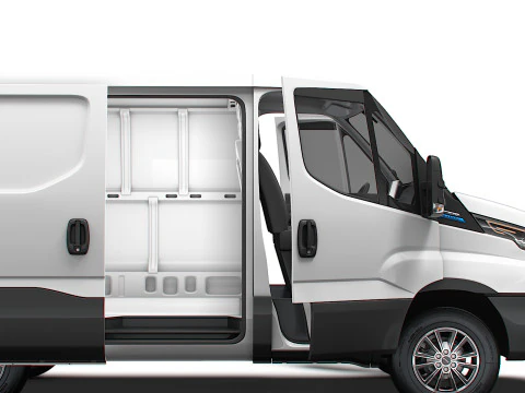 Iveco eDaily Van L1H1 HQ Interior 2024 3D Model