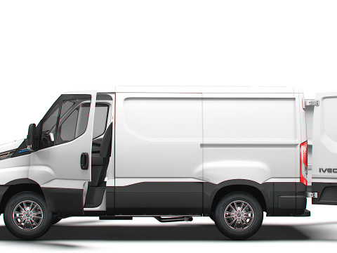 Iveco eDaily Van L1H1 HQ Interior 2024 3D मॉडल