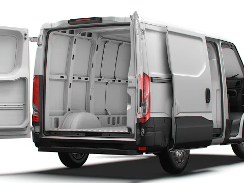 Iveco eDaily Van L1H1 HQ Interior 2024 3D Model