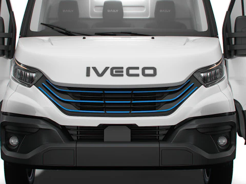 Iveco eDaily Van L1H1 HQ Interior 2024 3D Model