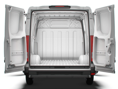 Iveco eDaily Van L1H1 HQ Interior 2024 3D मॉडल